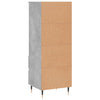 Betongrauer Schrank Sigrid 40x36x110cm (Holz)