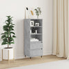 Betongrauer Schrank Sigrid 40x36x110cm (Holz)