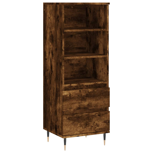 Schrank Smoked Oak Sigrid 40x36x110cm (Holz)