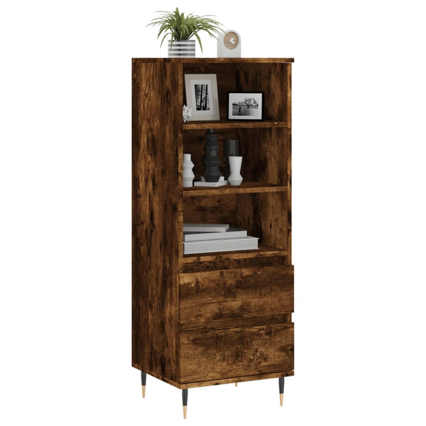Schrank Smoked Oak Sigrid 40x36x110cm (Holz)