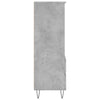 Betongrauer Schrank Anatoly 40x36x110cm (Holz)