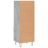 Betongrauer Schrank Anatoly 40x36x110cm (Holz)