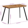 Esstisch Hamisse 120x62x76cm (Teak)