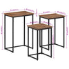 Satztische Rochefort (3 St. Teak)