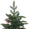 Künstlicher Weihnachtsbaum mit Scharnieren, Tannenzapfen und Beeren Myama 150cm