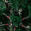 Künstlicher Weihnachtsbaum mit Scharnieren, Tannenzapfen und Beeren Myama 150cm