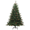 Künstlicher Weihnachtsbaum mit Scharnieren, Tannenzapfen und Beeren Myama 210cm