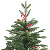 Künstlicher Weihnachtsbaum mit Scharnieren, Tannenzapfen und Beeren Myama 210cm