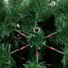 Künstlicher Weihnachtsbaum mit Scharnieren, Tannenzapfen und Beeren Myama 210cm