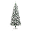 Künstlicher Weihnachtsbaum mit Scharnieren und Reif Nasiha 210cm