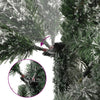 Künstlicher Weihnachtsbaum mit Scharnieren und Reif Nasiha 210cm