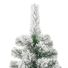 Künstlicher Weihnachtsbaum mit Scharnieren und Reif Nasiha 210cm