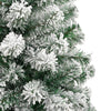 Künstlicher Weihnachtsbaum mit Scharnieren und Reif Nasiha 210cm