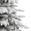 Künstlicher Weihnachtsbaum Gestina 180cm mit Scharnieren und Kunstschnee