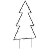 Jelco 90cm Weihnachtsbaum-Lichtdekoration mit Erdspießen (115 LED-Lichter)