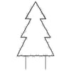 Jelco 90cm Weihnachtsbaum-Lichtdekoration mit Erdspießen (115 LED-Lichter)