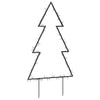 60cm Weihnachtsbaum mit Beleuchtung Jelco (80 LED-Lichter mit Erdspieß)