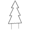 60cm Weihnachtsbaum mit Beleuchtung Jelco (80 LED-Lichter mit Erdspieß)
