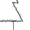 60cm Weihnachtsbaum mit Beleuchtung Jelco (80 LED-Lichter mit Erdspieß)