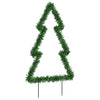 Jelco Weihnachtsbaum mit Erdspießen und 115 LED-Leuchten, 90cm