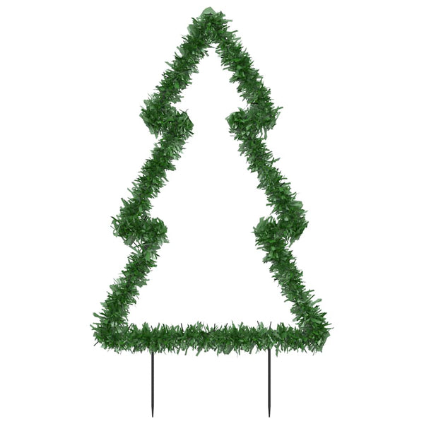 Jelco Weihnachtsbaum mit Erdspießen und 115 LED-Leuchten, 90cm