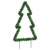 Jelco 60cm Weihnachtsbaum-Leuchtdekoration (80 LED-Lichter mit Erdspießen)