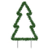 Jelco 60cm Weihnachtsbaum-Leuchtdekoration (80 LED-Lichter mit Erdspießen)