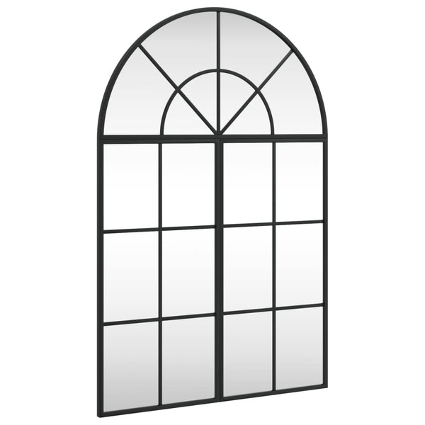 Schwarzer Wandspiegel Grozda 60x90cm (Bogeneisen)