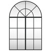 Schwarzer Wandspiegel Grozda 60x90cm (Bogeneisen)