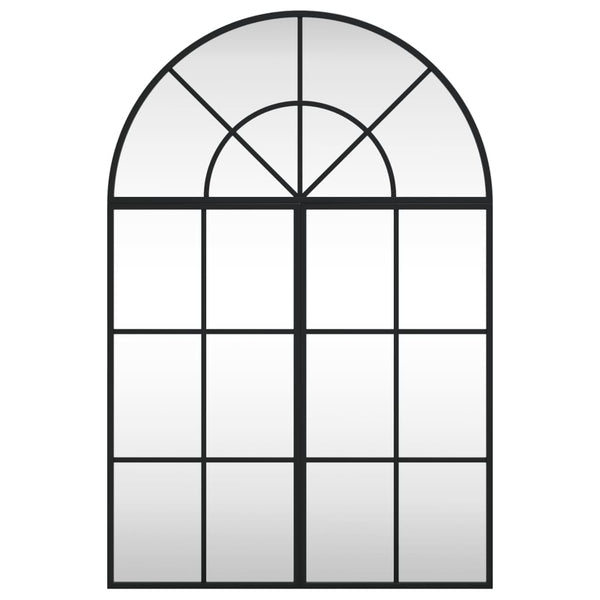 Schwarzer Wandspiegel Grozda 60x90cm (Bogeneisen)