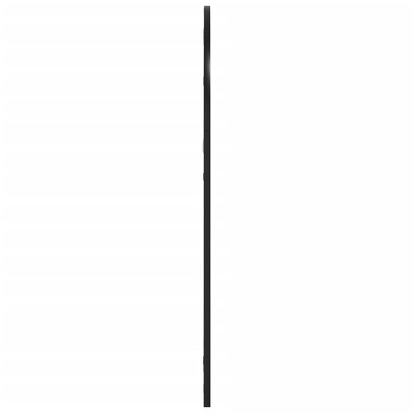 Schwarzer Wandspiegel Grozda 60x90cm (Bogeneisen)