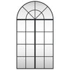 Schwarzer Wandspiegel Grozda 60x110cm (Bogen Eisen)