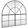 Schwarzer Wandspiegel Grozda 100x90cm (Bogeneisen)