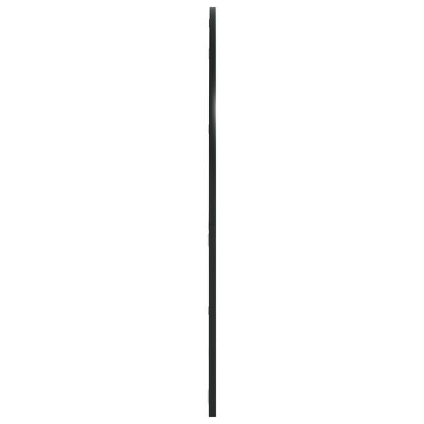 Schwarzer Wandspiegel Grozda 100x90cm (Bogeneisen)