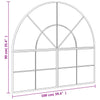 Schwarzer Wandspiegel Grozda 100x90cm (Bogeneisen)