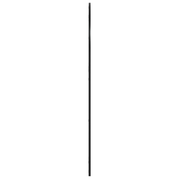 Schwarzer Wandspiegel Grozda 100x130cm (Eisenbogen)