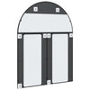 Schwarzer Wandspiegel Grozda 100x130cm (Eisenbogen)