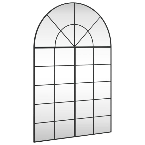 Schwarzer Wandspiegel Grozda 100x150cm (Bogeneisen)