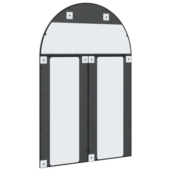 Schwarzer Wandspiegel Grozda 100x150cm (Bogeneisen)