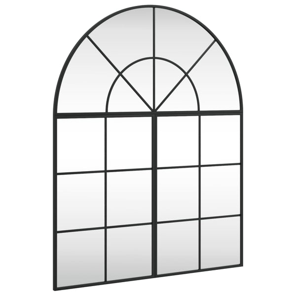 Schwarzer Wandspiegel Grozda 80x100cm (Bogeneisen)
