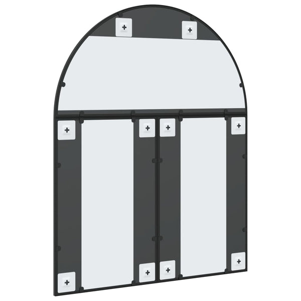 Schwarzer Wandspiegel Grozda 80x100cm (Bogeneisen)