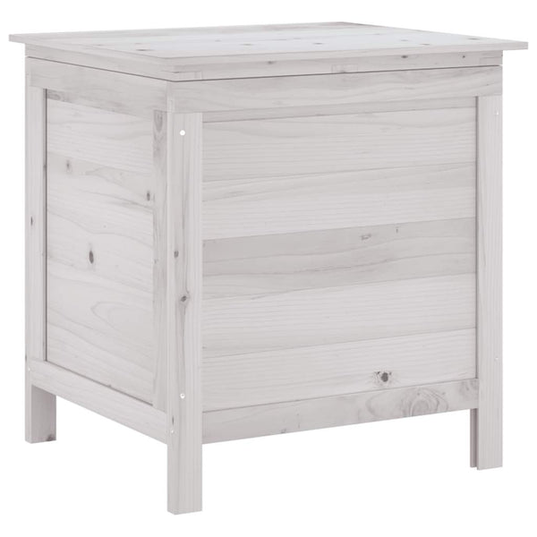 Weißer Outdoor-Aufbewahrungsbox Cavieta 50x49x56,5cm (Sechseck)