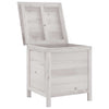 Weißer Outdoor-Aufbewahrungsbox Cavieta 50x49x56,5cm (Sechseck)
