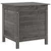 Anthrazitfarbene Outdoor-Aufbewahrungsbox Cavieta 50x49x56,5cm (Fichte)