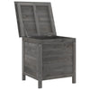 Anthrazitfarbene Outdoor-Aufbewahrungsbox Cavieta 50x49x56,5cm (Fichte)