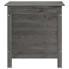 Anthrazitfarbene Outdoor-Aufbewahrungsbox Cavieta 50x49x56,5cm (Fichte)