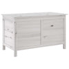 Weiße Outdoor-Aufbewahrungsbox Cavieta 99x49,5x58,5cm (Sechserpack)