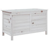 Weiße Outdoor-Aufbewahrungsbox Cavieta 99x49,5x58,5cm (Sechserpack)
