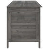 Anthrazitfarbene Outdoor-Aufbewahrungsbox Cavieta 150x50x56,5cm (sechs)