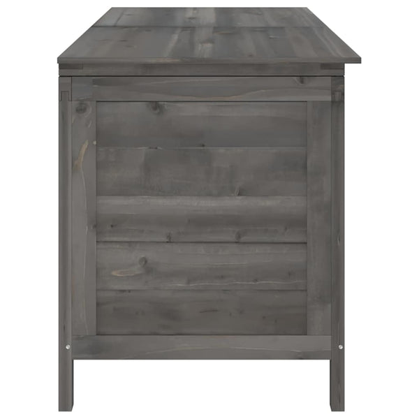 Anthrazitfarbene Outdoor-Aufbewahrungsbox Cavieta 150x50x56,5cm (sechs)
